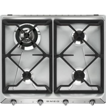 Smeg SR964XGH Victoria beépíthető gáz főzőlap 60cm inox kép