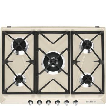 Smeg SR975PGH Victoria beépíthető gáz főzőlap 70cm bézs kép