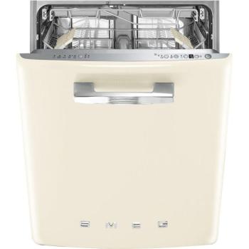 Smeg STFABCR3 beépíthető mosogatógép bézs 60cm 50-es évek stílusa kép