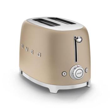 Smeg TSF01CHMEU retro kenyérpirító 2 szeletes pezsgő kép