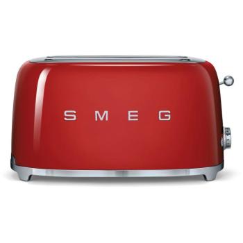 Smeg TSF02RDEU Retro Kenyérpirító Piros kép