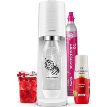 SodaStream TERRA White Málna Zero Mpack kép