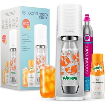 SodaStream TERRA White MIRINDA Mpack