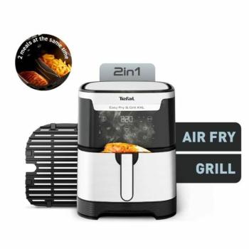 Tefal EY801D15 Easy Fry & Grill 2az1-ben Forrólevegős fritőz,... kép