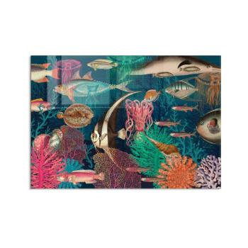 Wallity Decorative Tempered Glass Painting Multicolor 1281 (70 x 100) kép