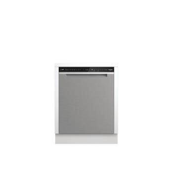 Whirlpool W7U HS61X pult alá építhető mosogatógép Inox előlappal kép