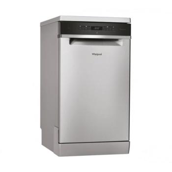 Whirlpool WSFO 3O23 PF X Szabadonálló mosogatógép 10 teríték,9 L,7 prog.,43 dB,E,Felső evőeszk.,45 cm,Digit.kijelző, Autom.ajtónyit.nélkül kép