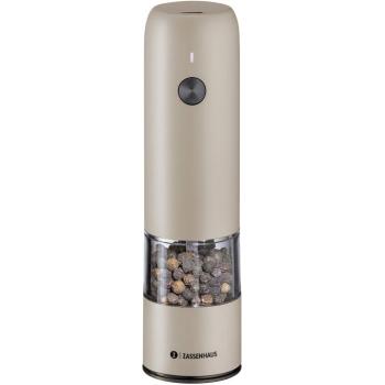 Zassenhaus KÖLN elektromos borsőrlő, USB, 14 cm, szürke