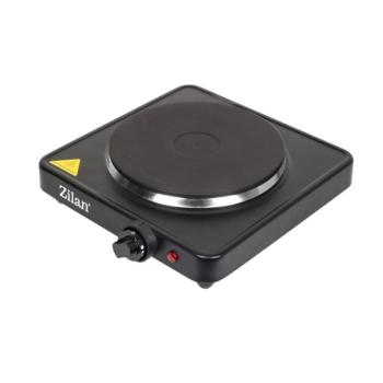 Zilan ZLN2174 elektromos főzőlap, 1500 W, 1 főzőlap, hőmérséklet szabályozó, fekete kép